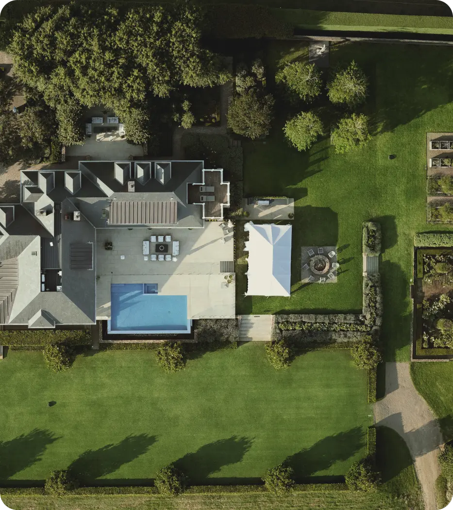 Front and Back Yards