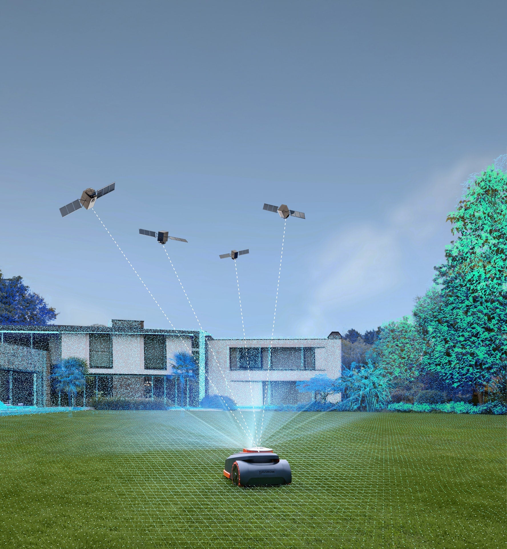 LiDAR + nRTK + Vision – 3D orientacija