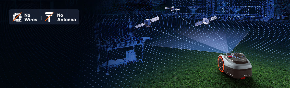 Segway Navimow i105E robot lawn mower.