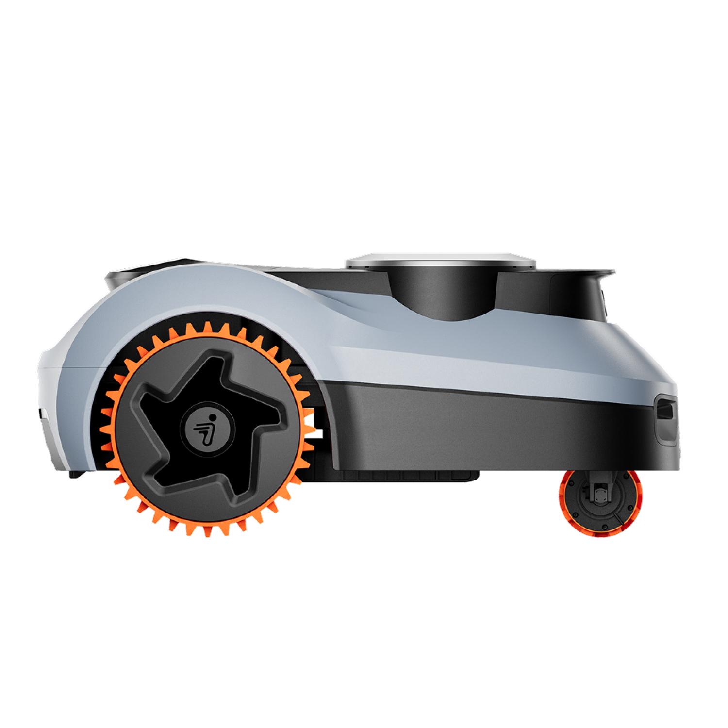 Segway Navimow i Series robot lawn mower in side profile.