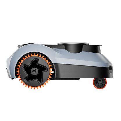 Segway Navimow i Series robot lawn mower in side profile.