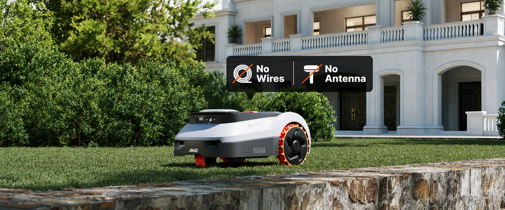 Segway Navimow AWD robot lawn mower.