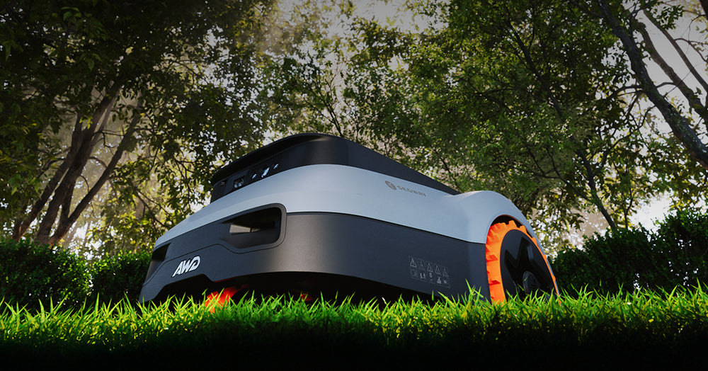 Segway Navimow robot lawn mower.