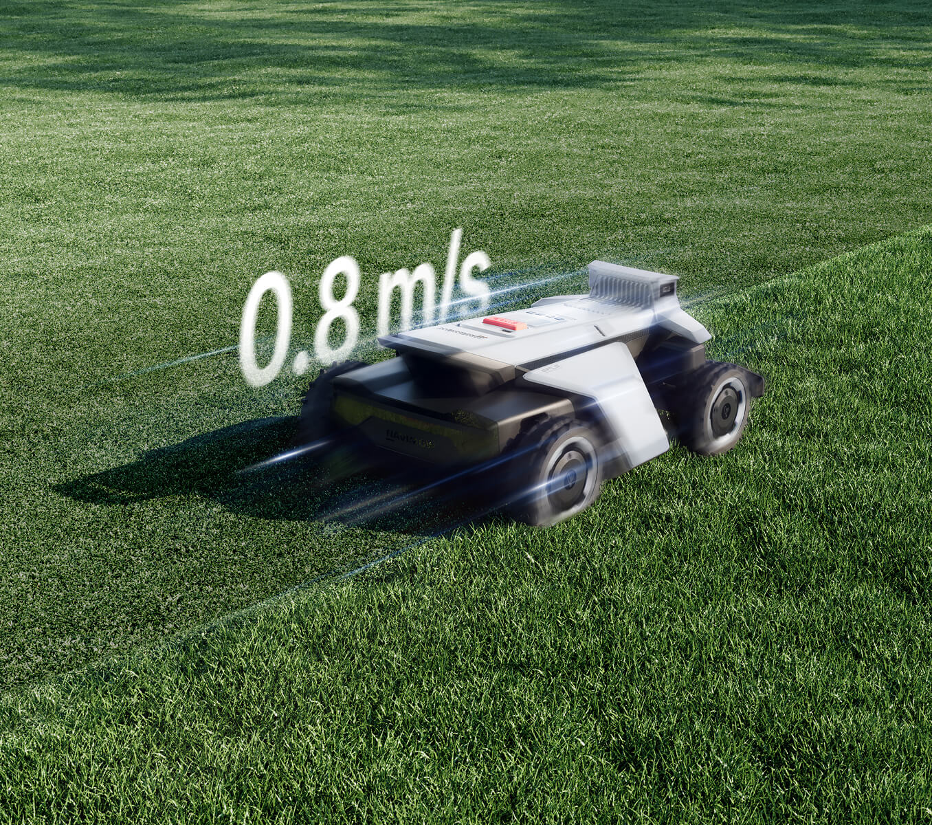 0,8 m/s maximální rychlost