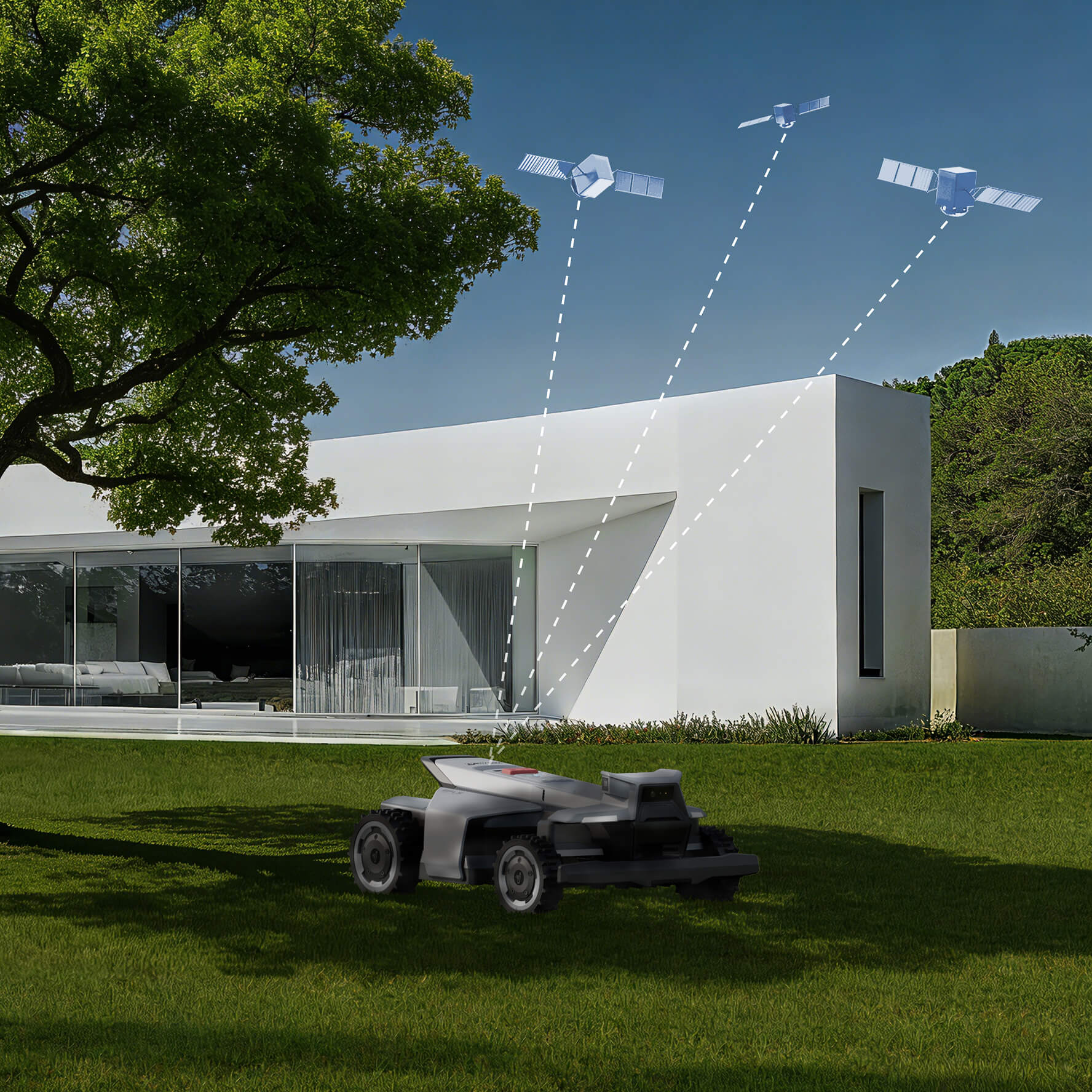 Tri-frekvenční Network RTK